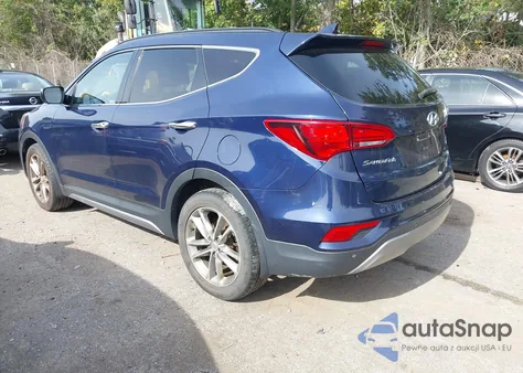 2017 Hyundai Santa Fe Sport 2.0T Se from USA, damaged, VIN 5XYZUDLAXHG464555